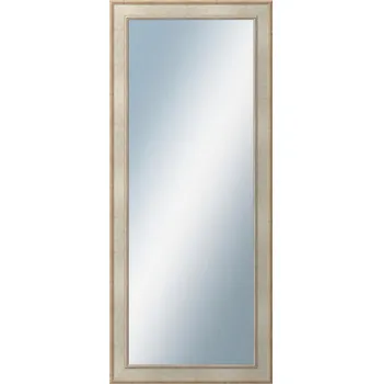 Zrcadlo DANTIK - Zarámované zrcadlo - rozměr s rámem cca 60x140 cm z lišty TOOTH stříbrná (2779)