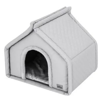 Pelíšek pro psa Bouda a pelíšek pro psa DIAMOND R3 popel