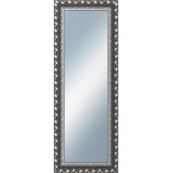 Zrcadlo DANTIK - Zarámované zrcadlo - rozměr s rámem cca 60x160 cm z lišty ROKOKO grafitová (2884)