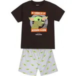 PYŽAMO STAR WARS THE MANDALORIAN Cer 8888 černo - šedé Velikost: 4