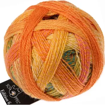 Příze Schoppel Wolle Edition 6 2594 Katzengold (Příze Edition 6 Domino 2594 Katzengold)