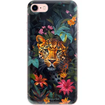 Odolné silikonové pouzdro iSaprio - Flower Jaguar - iPhone 7