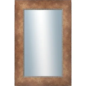 Zrcadlo DANTIK - Zarámované zrcadlo - rozměr s rámem cca 40x60 cm z lišty TOMAS bronz velká (3029)