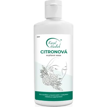 Citronová Pleťová voda Hadek