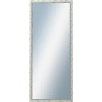 Zrcadlo DANTIK - Zarámované zrcadlo - rozměr s rámem cca 60x140 cm z lišty PAINT zelená velká (2964)