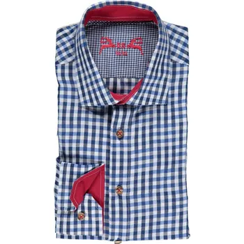 Pánská košile ORBIS - košile modrá pánská s dl.rukávem (3253 43) 39/40