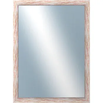 Zrcadlo DANTIK - Zarámované zrcadlo - rozměr s rámem cca 60x80 cm z lišty PAINT červená velká (2962)