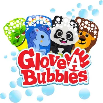 Bublifuk Zábavné rukavice s bublifukem – 4 kusy