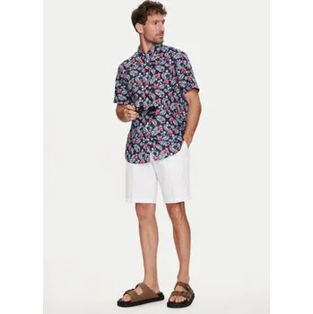 Pánská košile Bugatti Košile 9450 58333A Tmavomodrá Slim Fit XXL