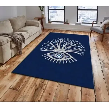 Koberec Koberec do obýváku s medvědem, velký, protiskluzový - 12,40 x 120 cm 16 x 47 palců