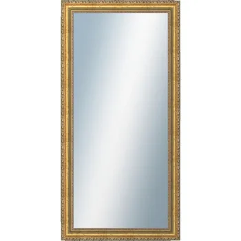 Zrcadlo DANTIK - Zarámované zrcadlo - rozměr s rámem cca 60x120 cm z lišty KLASIK zlatá (2824)