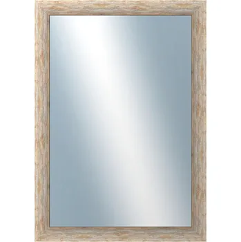 Zrcadlo DANTIK - Zarámované zrcadlo - rozměr s rámem cca 50x70 cm z lišty PAINT žlutá velká (2961)