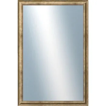 Zrcadlo DANTIK - Zarámované zrcadlo - rozměr s rámem cca 40x60 cm z lišty TRITON bílý bronz (2140)