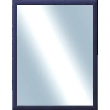 Zrcadlo DANTIK - Zarámované zrcadlo - rozměr s rámem cca 70x90 cm z lišty LEDVINKA modrá (1444)