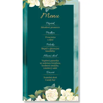 Party nádobí Personal Menu - Smaragd Zvolte množství: od 11 ks do 30 ks