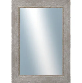 Zrcadlo DANTIK - Zarámované zrcadlo - rozměr s rámem cca 50x70 cm z lišty TOMAS bílá velká (3032)