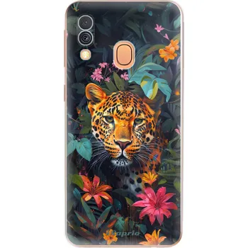 Odolné silikonové pouzdro iSaprio - Flower Jaguar - Samsung Galaxy A40