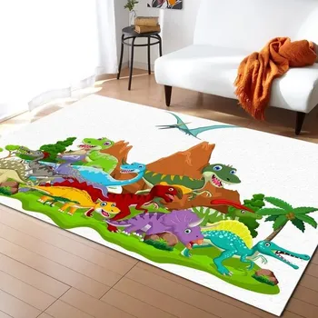 Koberec Koberec do dětského pokoje s dinosaury - 8,50 x 80 cm 20 x 23 palců