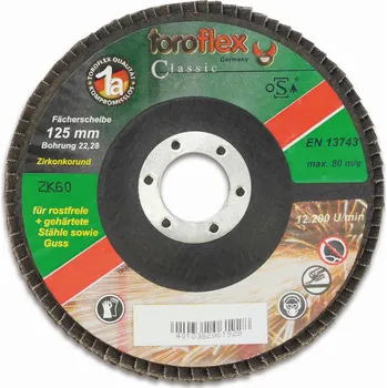 Brusný kotouč CIMCO Zrnitrý řezný kotouč na nerez ø 125 mm 208930