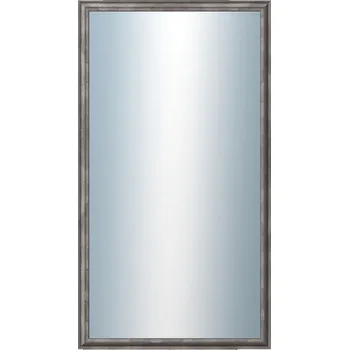 Zrcadlo DANTIK - Zarámované zrcadlo - rozměr s rámem cca 50x90 cm z lišty TRITON cín (2146)