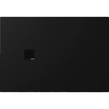 Sprchová vanička Polysan TRENECA vanička z litého mramoru s možností úpravy rozměru, 130x90cm, černá mat