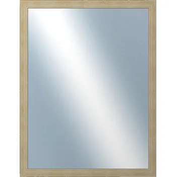 Zrcadlo DANTIK - Zarámované zrcadlo - rozměr s rámem cca 70x90 cm z lišty ANDRÉ velká champagne (3158)