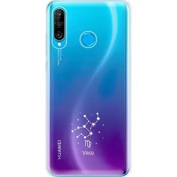 Odolné silikonové pouzdro iSaprio - čiré - Panna - Huawei P30 Lite