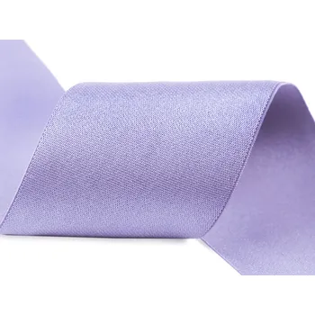Saténová pruženka šíře 50 mm, barva 19 levandulová