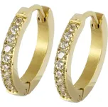 Free Style Náušnice z chirurgické oceli se zirkony MESS28GD