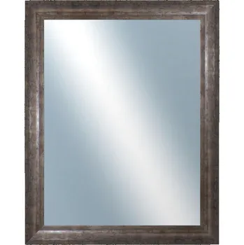 Zrcadlo DANTIK - Zarámované zrcadlo - rozměr s rámem cca 40x50 cm z lišty NEVIS šedá (3053)