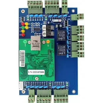 Přístupový kontrolér TCP/IP 2/2 Wiegand 26 pro přístupový systém pro 2ks dveří