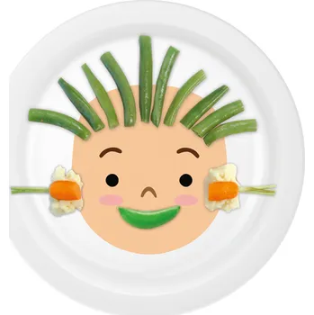 Talíř DOOKY talíř HAPPY PLATE
