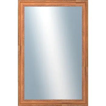 Zrcadlo DANTIK - Zarámované zrcadlo - rozměr s rámem cca 40x60 cm z lišty LYON hnědá (2750)