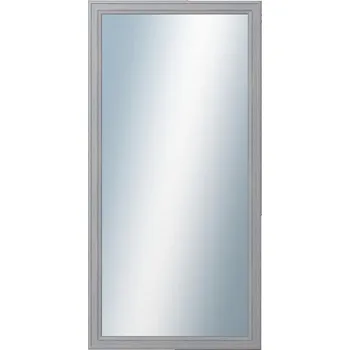 Zrcadlo DANTIK - Zarámované zrcadlo - rozměr s rámem cca 60x120 cm z lišty STEP šedá (3019)