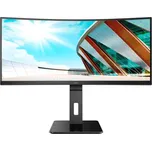 AOC//34"/VA/3440x1440/100Hz/1ms/Black/3R CU34P2A