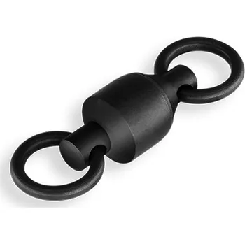 Delphin Ložiskový obratlík Black SWIVEL BB - černý - 1ks - 120kg
