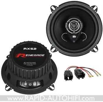 Reproduktor do auta Reproduktory CITROEN Xsara Renegade RX52 Zadní sada s redukcemi