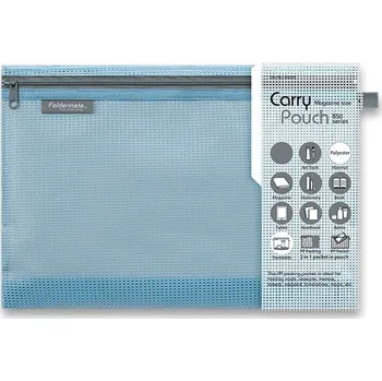 Obálka Síťovaná plastová obálka Foldermate Pop Gear A4, výběr barev modrá