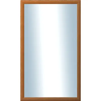 Zrcadlo DANTIK - Zarámované zrcadlo - rozměr s rámem cca 60x100 cm z lišty LEDVINKA světle hnědá (1440)