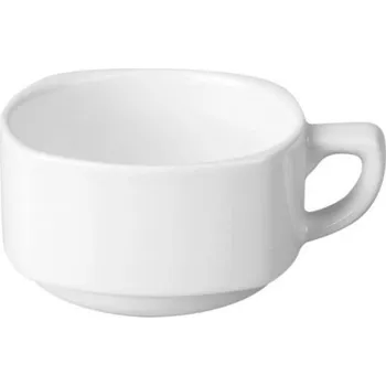 Stolní hokej RAK Šálek snídaňový na kávu a čaj 17 cl – stohovatelný | RAK Porcelain, SKCU17-12