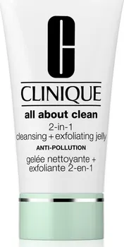 Čistící gel Clinique All About Clean 2in1 Cleansing + Exfoliating Jelly exfoliační čisticí gel 150 ml