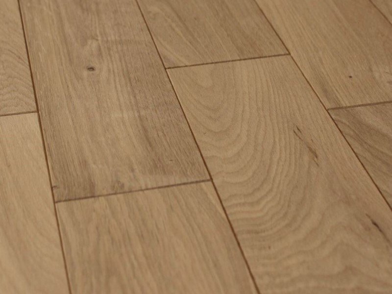 DUBOVÁ MASIVNÍ PODLAHA (KRATINA) BEZ POVRCHOVÉ ÚPRAVY 15 x 120 x 300 - 350 mm