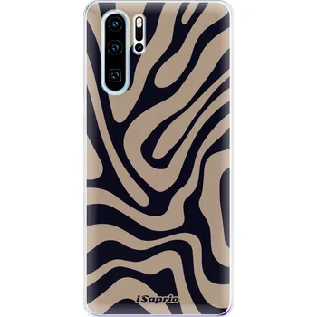 Pouzdro na mobilní telefon Odolné silikonové pouzdro iSaprio - Zebra Black - Huawei P30 Pro