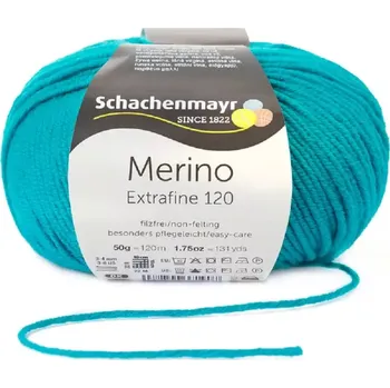 Příze Schachenmayr Merino extrafine 120 Smaragdová 177 (Merino extrafine 120 Smaragdová 177)