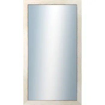 Zrcadlo DANTIK - Zarámované zrcadlo - rozměr s rámem cca 50x90 cm z lišty RETRO bílá (2531)
