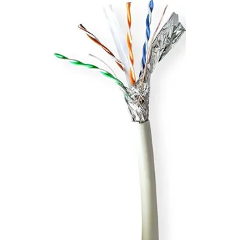 Síťový kabel Roll | CAT6a | Drát CCBG8538GY305S Nedis