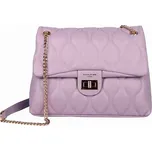 Moderní střední fialová kabelka na rameno podél těla/do ruky David Jones CM6705F