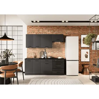 Kuchyňská linka Artstolk Kuchyňská linka ANIKA C | 200 cm grafit