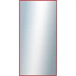 DANTIK - Zarámované zrcadlo - rozměr s rámem cca 60x120 cm z lišty Hliník červená P269-210 (7269210)