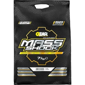 Gainer GEAR Shock Mass - 7000 g Příchuť: jahoda